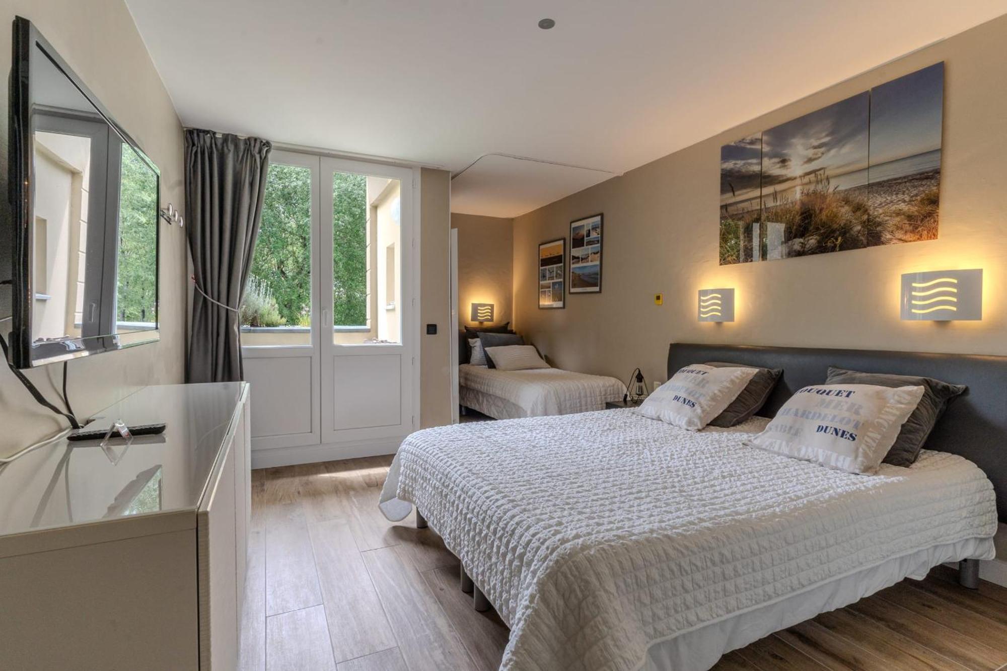 Very Nice Flat For 5 With Swimming Pool Tennis Court And Free Park Le Touquet Exterior foto